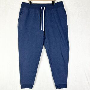 Rhoback Mens Ready Sweatpant Size XXL Heather Fleet Navy